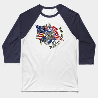 Tomcat Forever Swordsmen Baseball T-Shirt